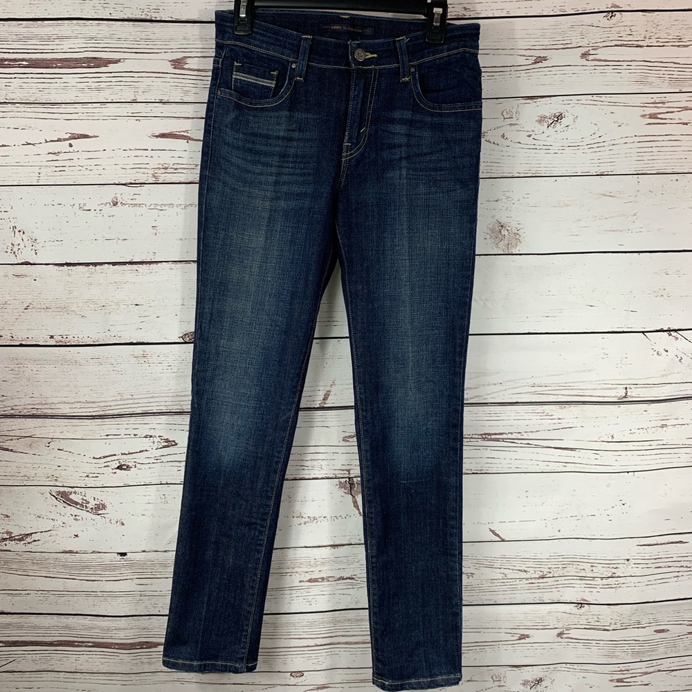 Levi’s Classic Mid Rise Skinny Jean Dark Wash